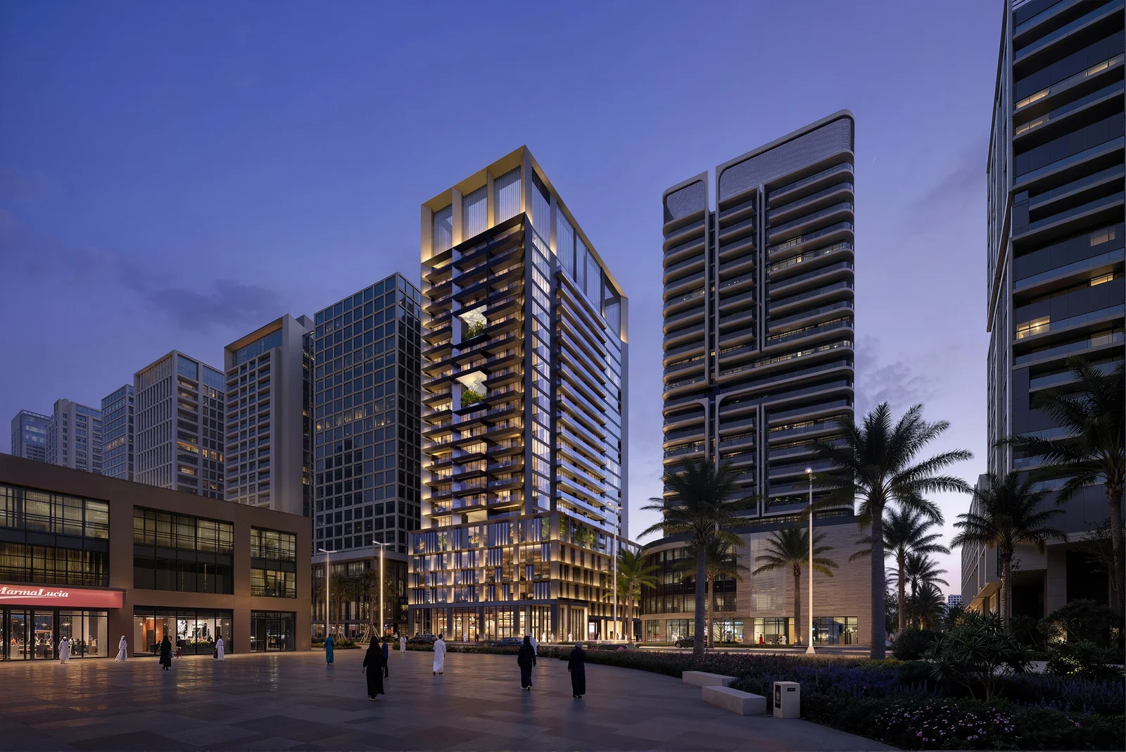 Seven x Seven evening facade